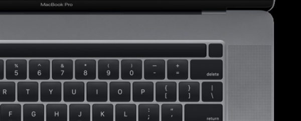 MacBook Pro 16: Разделенный Touch Bar?